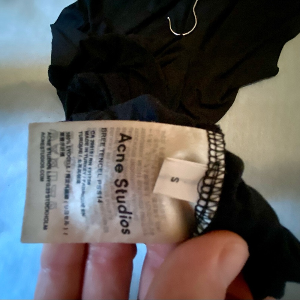 Acne Studios Black Sleeveless Dress - Picture 3 of 3